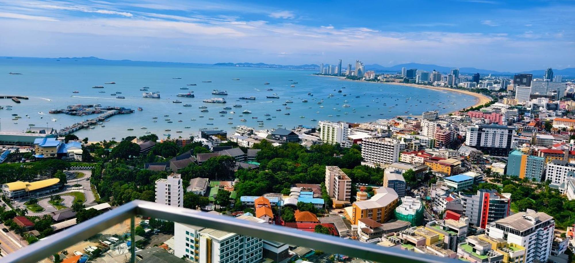 South Delux View Near Walking Street Appartement Pattaya