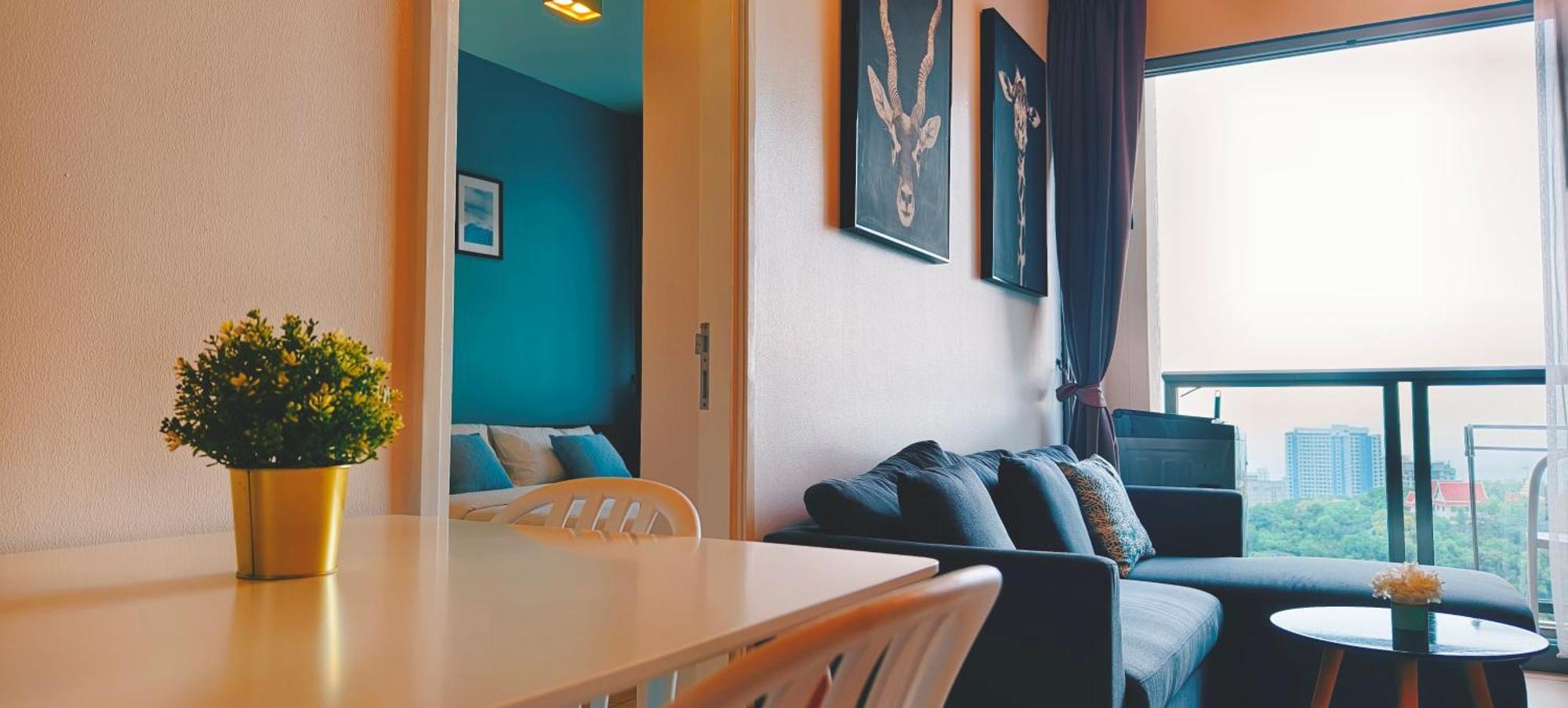 South Delux View Near Walking Street Appartement Pattaya